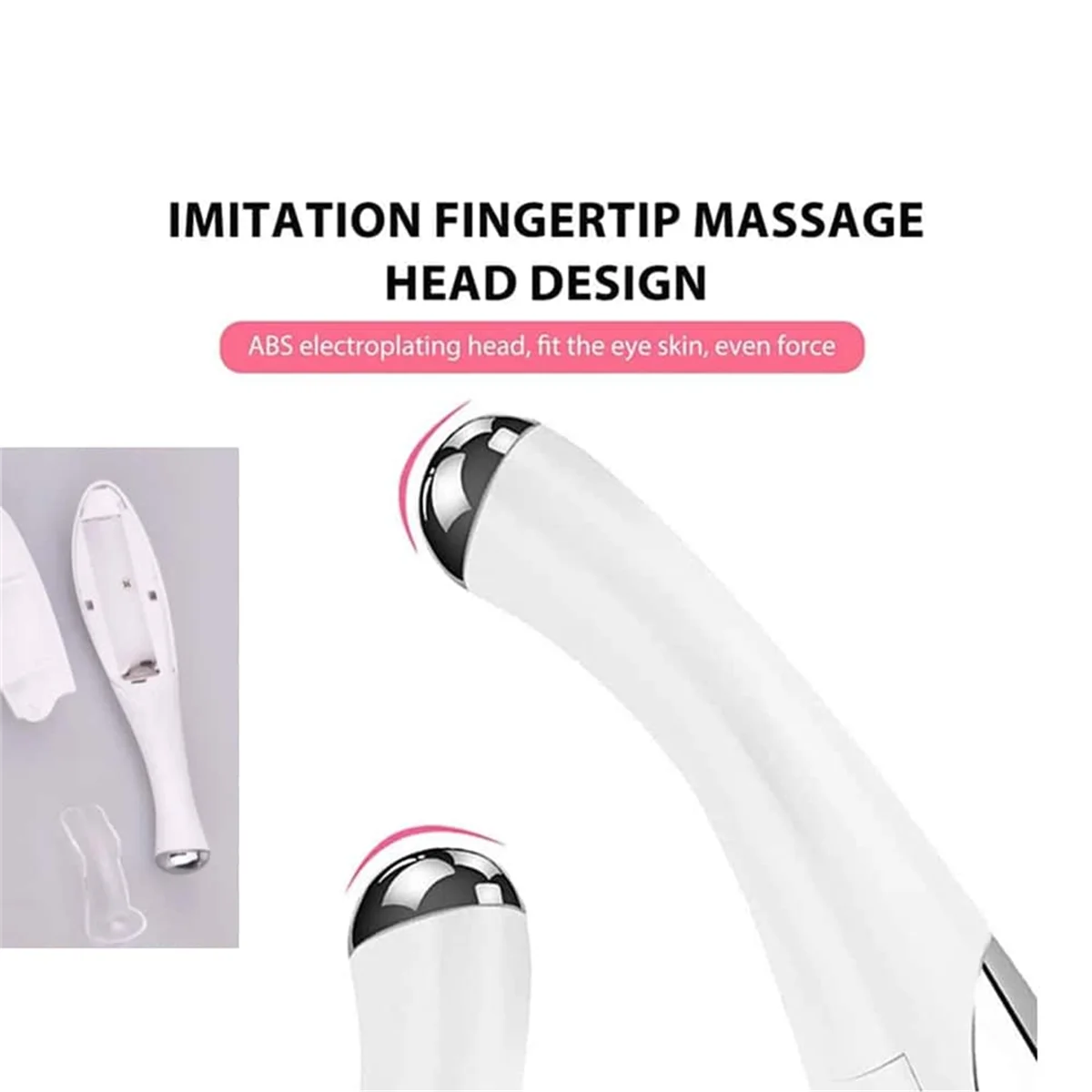 Electric eye massager for vibration, wrinkle removal, anti-aging, eye massage, removal of dark circles, beauty, eye care