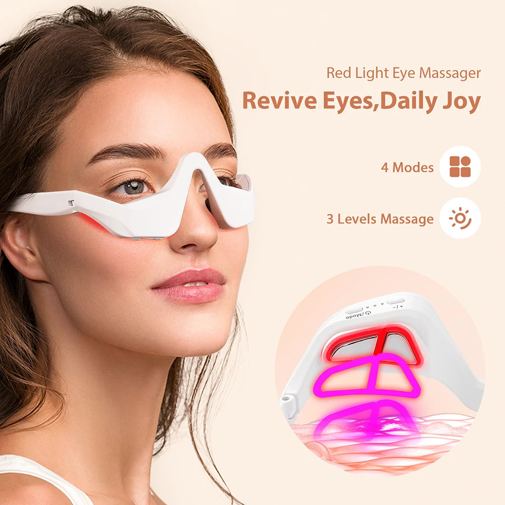 Eye Massager 3D Eyes Relax Massager Fatigue Relief Lighten Dark Circles Smooth