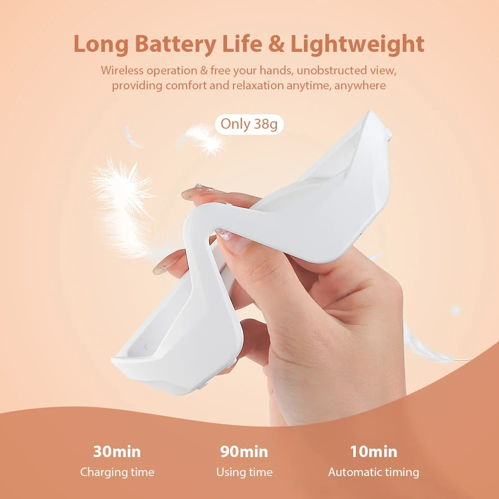 Eye Massager 3D Eyes Relax Massager Fatigue Relief Lighten Dark Circles Smooth