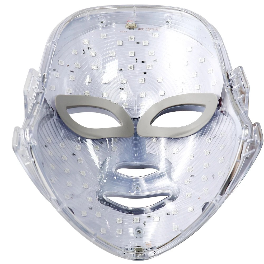 Facial LED Mask Photon Therapy Beauty Mask Rejuvenation Face Whitening Lifting Beauty Device Skin Care Rechargeable
