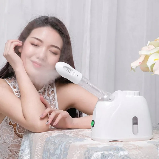 Ozone Facial Steamer Warm Mist Humidifier for Face Deep Cleaning Vaporizer Sprayer