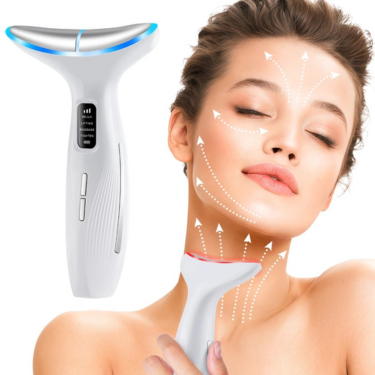 3 Modes Skin Lifting Firming Facial Massager Skin Care Tool LED Double Chin Remover Machine