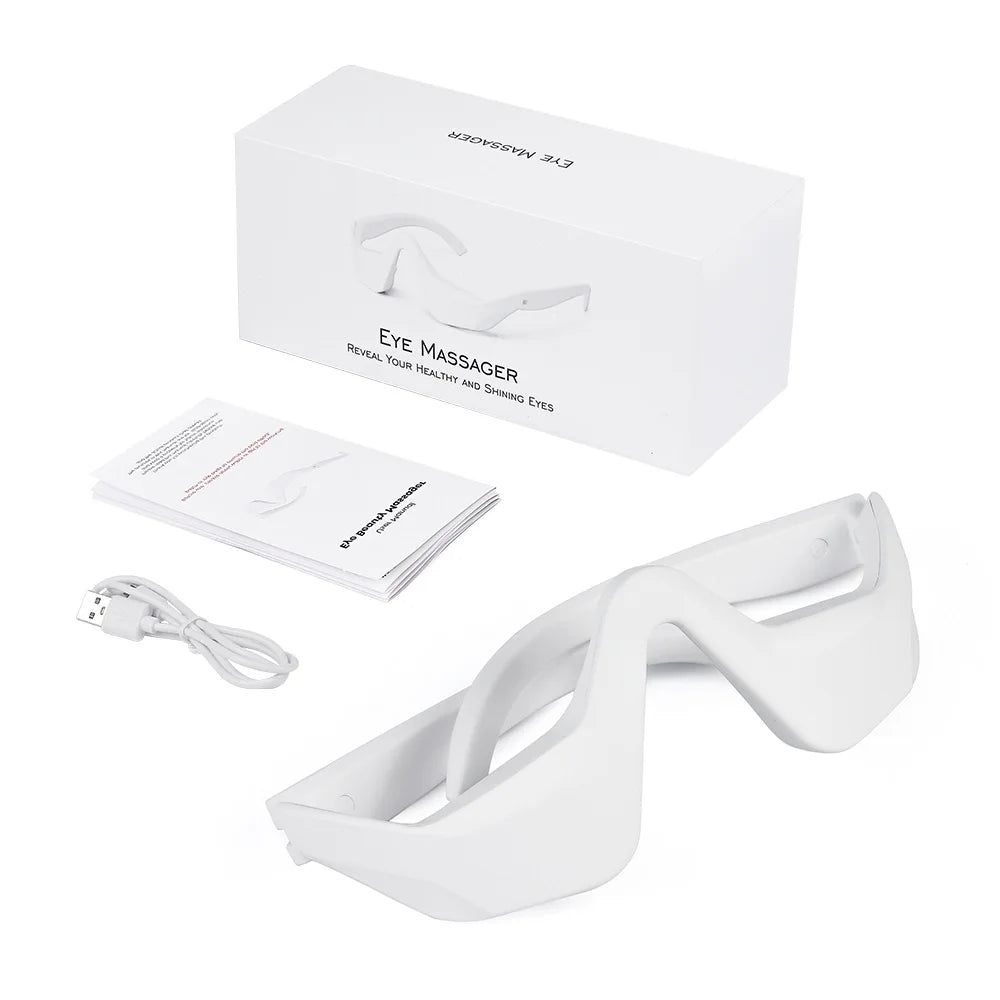 Eye Massager 3D Eyes Relax Massager Fatigue Relief Lighten Dark Circles Smooth