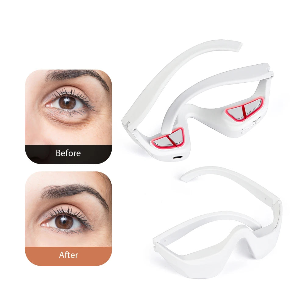 Eye Massager 3D Eyes Relax Massager Fatigue Relief Lighten Dark Circles Smooth