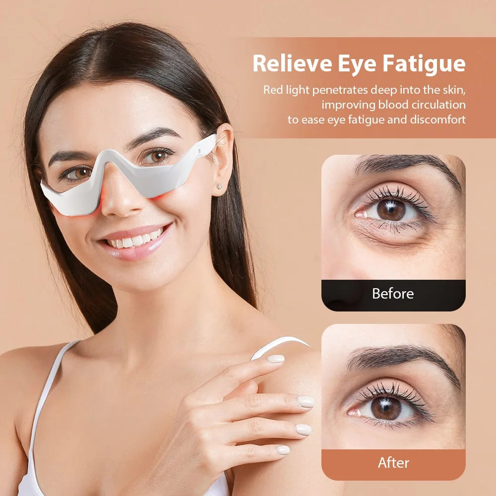 Eye Massager 3D Eyes Relax Massager Fatigue Relief Lighten Dark Circles Smooth
