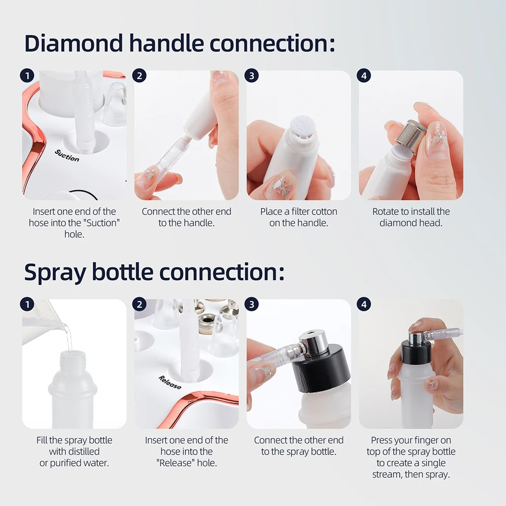 3 in 1 Diamond Microdermabrasion Machine