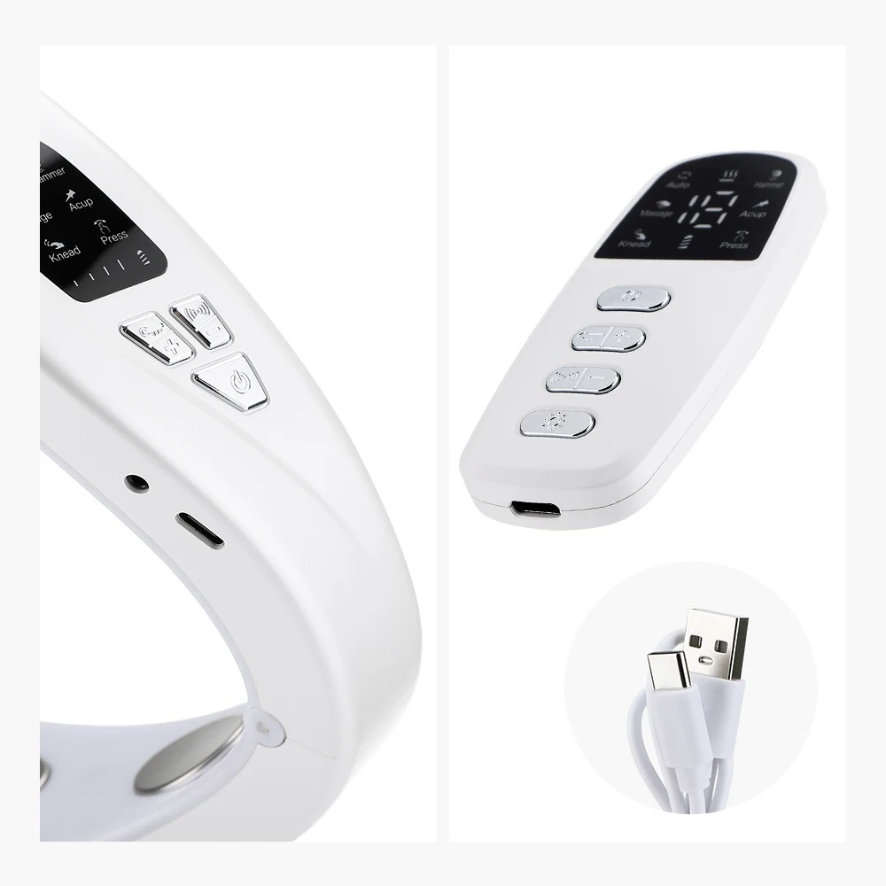 EMS Face Slimming Device Double Chin V Shape Lift Belt 5 Color Lights Hot Compress Face Vibration Massager With Remote Control